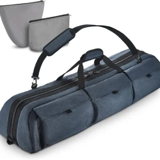 Bolsa para telescopio multiusos – Amortiguador, repelente al agua (40') con correa ajustable y almacenamiento adicional: se adapta a Celestron