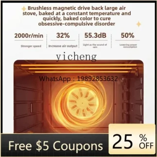 Horno Eléctrico Multifuncional KX2 Blast Stove, Horno de Panadería Pequeño con Fermentación Automática para el Hogar