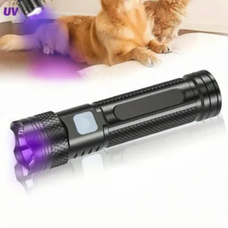 Linterna de Luz Negra de 365nm Multifuncional, Mini Linterna de Luz Negra para Coleccionistas