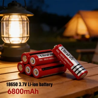 Batería Universal 18650 de 3,7 V, 6800mAh, recargable, de alta capacidad, de iones de litio para linterna, juguete RC, baterías de litio con control remoto